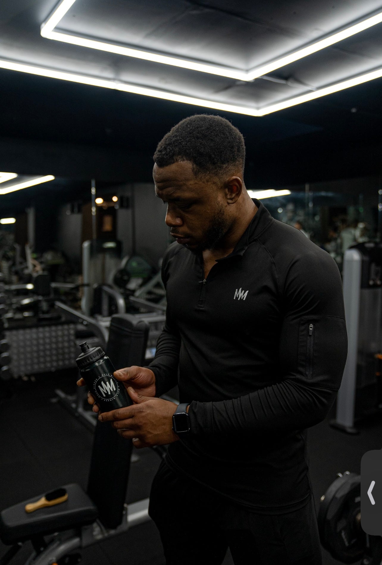 MENS MM TOP - BLACK